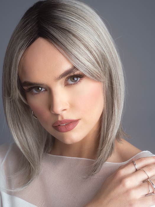 High Heat Mid Straight Topper by Rene of Paris - Regal Wigs